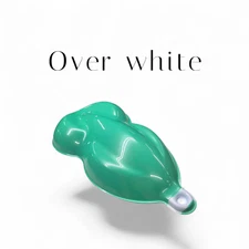 Carbon Moto Customs Bay Side Mint Ready to Spray Candy Pearl Mid Coat