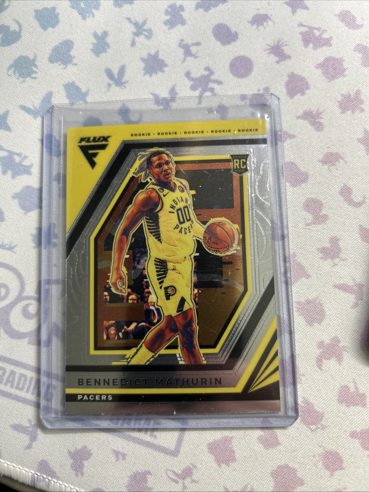 Bennedict Mathurin Rookie Card 2022-23 Panini Flux #212