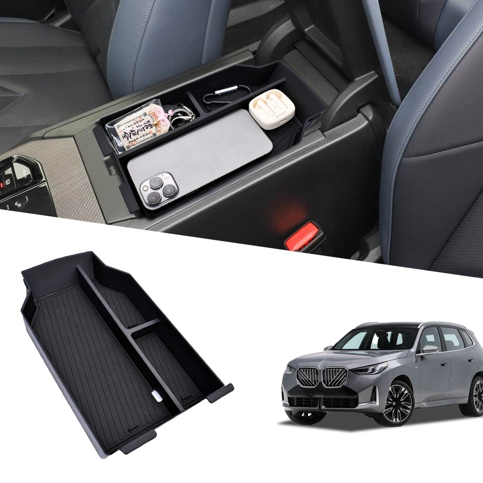 For 2025 BMW X3 30 xDrive/M50 xDrive & X3 G45 Center Console Storage ...