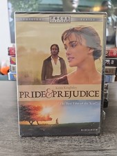 Pride  Prejudice DVD, 2005 Brand New Sealed DVD  Special Features
