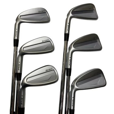 Ping i230 lefty Iron Set 5-9,Pw 6pc Flex Regular AeroBurner Steel