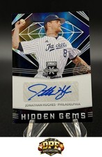 2020 Panini Elite Extra Edition Jonathan Hughes Auto Hidden Gems Black Phillies