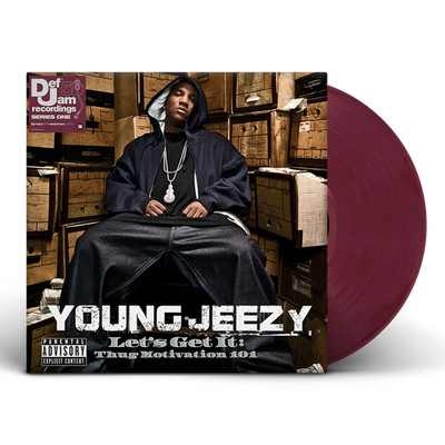 Young Jeezy - Lets Get It, Vinyl Record, 3LP, Fruit Punch Red