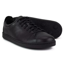 Image of Clarks Unisex Kids Nate Lace Black Leather School trainers UK Size 13 F
