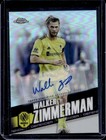 2022 Topps Chrome MLS Walker Zimmerman Set Auto Refractor #74 Nashville