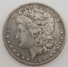 1896-O Morgan Silver Dollar $1 - New Orleans Mint