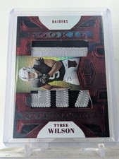 2023 Panini Plates & Patches - Rookie Reflections Tyree Wilson Dual Patch 1/5