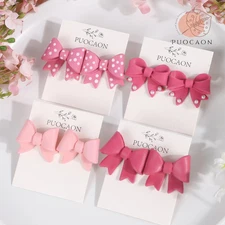 Bow Polymer Clay Cutters - 9 Pcs Clay Cutters for Polymer Clay Jewelry Bowtie...