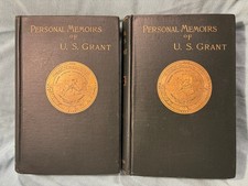 Personal Memoirs of Grant. 1885 2V. Beautiful.