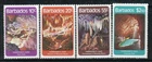 BARBADOS 559-62 SG689-92 MNH 1981 Harrison's Cave set of 4 CV$3