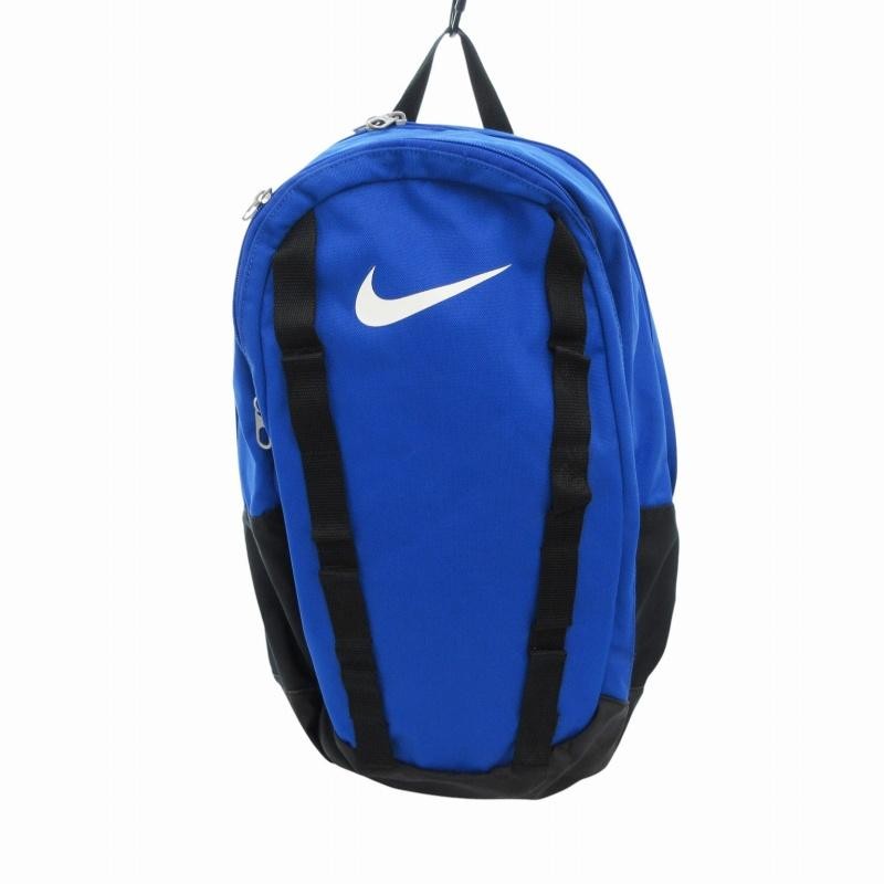 Nike Men's Blue Embroidered Swash Backpack Polyester 18