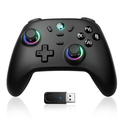ECHTPower PC Wireless Controller 1000Hz Polling Rate RGB Hall Joystick Turbo