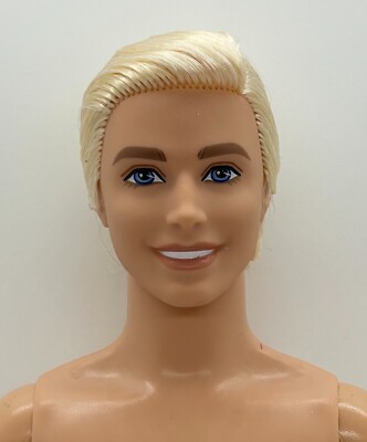 Barbie Movie 2023 Beach Ken NUDE Articulated Doll Blonde Blue Eyes Ryan  Gosling | eBay