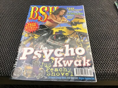 Back Street Heroes Custom Bike Magazin April 1998 Ausgabe 168 Psycho Kwak M17 10285 