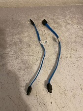 Lot of 2 Dell OEM 8" SATA Cables Straight Connectors JVPMX 0JVPMX  Quick Ship 