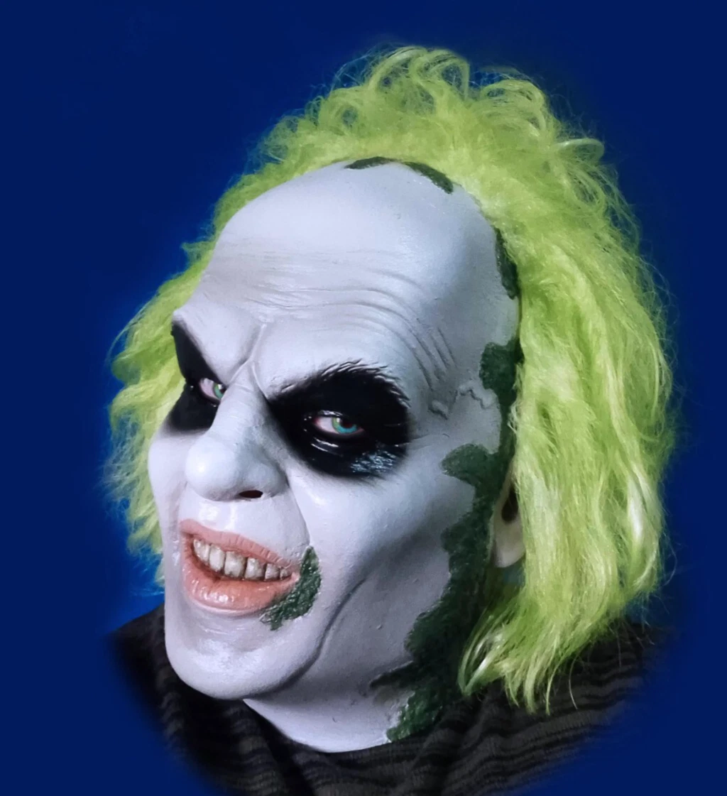 Beetlejuice Latex Mask, Betelgeuse Mask, Costume Accessory, Cosplay