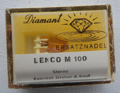 Diamant Nadel Lenco M 100 / Excel S 70 FR / SR / E - TM 400 - NEU / OVP D&K