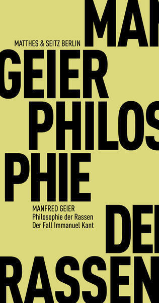 Thumbnail - Philosophie Der Rassen | Manfred Geier | 2022 | Deutsch