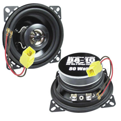 Carhifi Lautsprecher für Fiat Punto 2 Typ 188 1999-2007 Koax Boxen Hinten