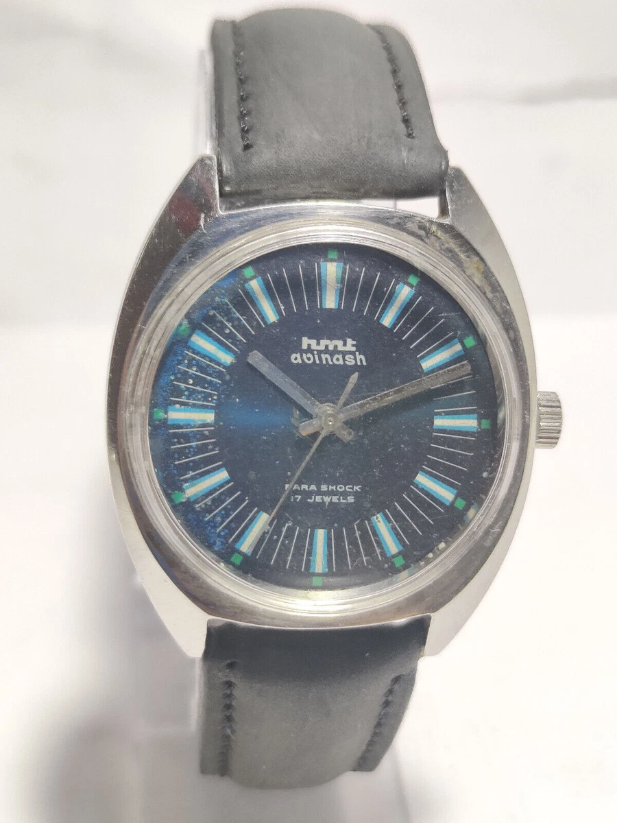 Vintage Hmt Avinash Hand Winding Movement Mens Analog Watch A85 eBay