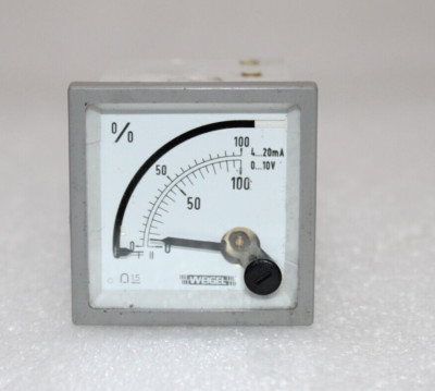 WEIGEL PQ48/2 , 4 20MA MOVING COIL INSTRUMENT