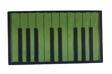Piano Belt Buckle Musician Good Pianist Green Black Keyboard Unisex New Color