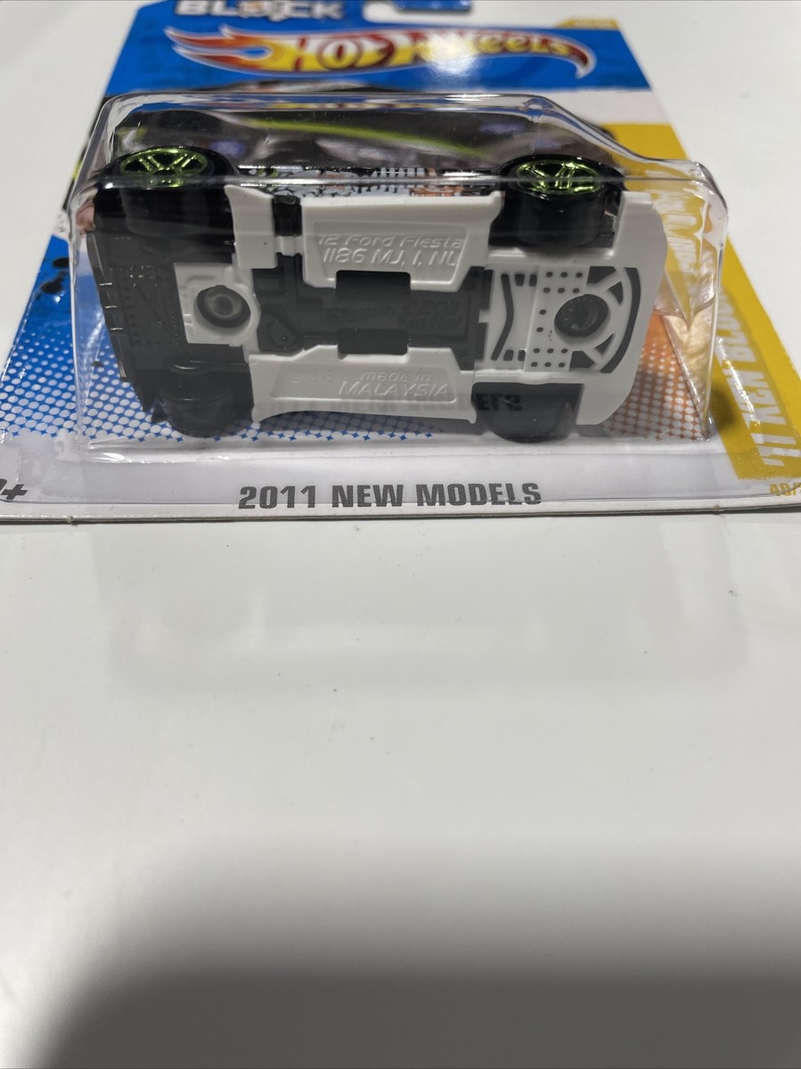 ミニカー Hot Wheels MAKOTO - M&K CUSTOM 2011 New HTF 2011 Hot Wheels Black 11 Ken Block Ford Fiesta