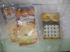 LOT OF 50 ASSORTED HALLOWEEN SPOOKY SPARKLERS, NAIL STICKERS, TATTOOS — photo 2