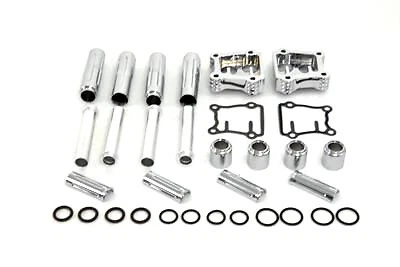 Kit de cubierta de varilla de empuje y base Tappet para Harley Davidson Foto 2 de 2