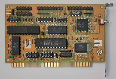 Morse KP3000 ISA MFM Floppy Controller (Retro, 1990)