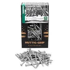 Huttig Grip 12d Framing Common Nail 3-1/4 in HGN12OGC5 Galvanized 5 lb 315 Nails