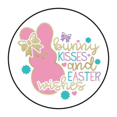 10cm Auto-Aufkleber Sticker Decal Laptop Farbe Bunny Kissed Easter Wish R812