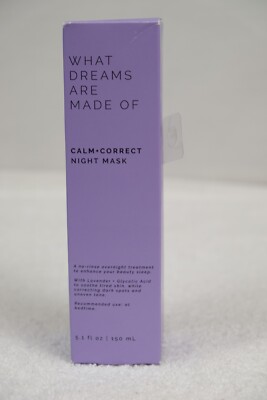 NEW Sun+Moon What Dreams Are Made of Night Mask - Discoloration/Texture (5.1 Oz)