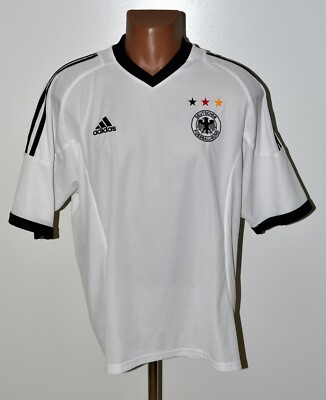 GERMANY NATIONAL TEAM 2002/2003/2004 HOME FOOTBALL SHIRT ADIDAS SIZE XL ADULT