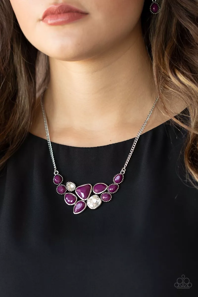 Paparazzi Jewelry Breathtaking Brilliance Red Necklace New With