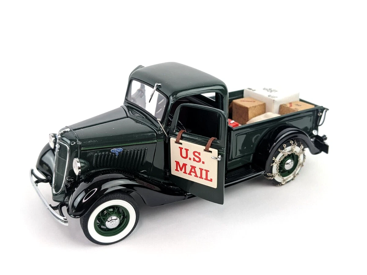 Danbury Mint 1935 Ford US Mail Pickup Truck Accessories & Box