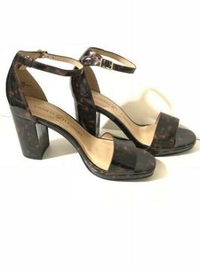 tortoise block heel