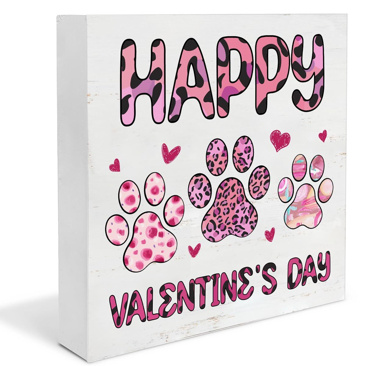 Valentines Decor Happy Valentines Day Decorations Happy Valentine's Day Dog C...