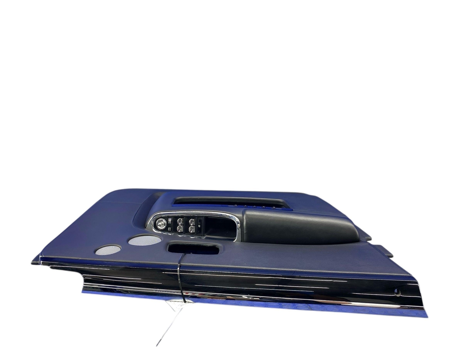 2009-2014 ROLLS ROYCE GHOST FRONT LEFT INTERIOR DOOR TRIM COVER PANEL NAVY BLUE