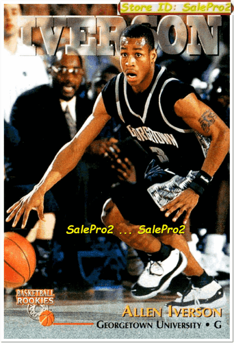100++ ALLEN IVERSON NBA SINGLES ROOKIE INSERT GAME JERSEY SET LOT YOU PICK LIST - Picture 7 of 66