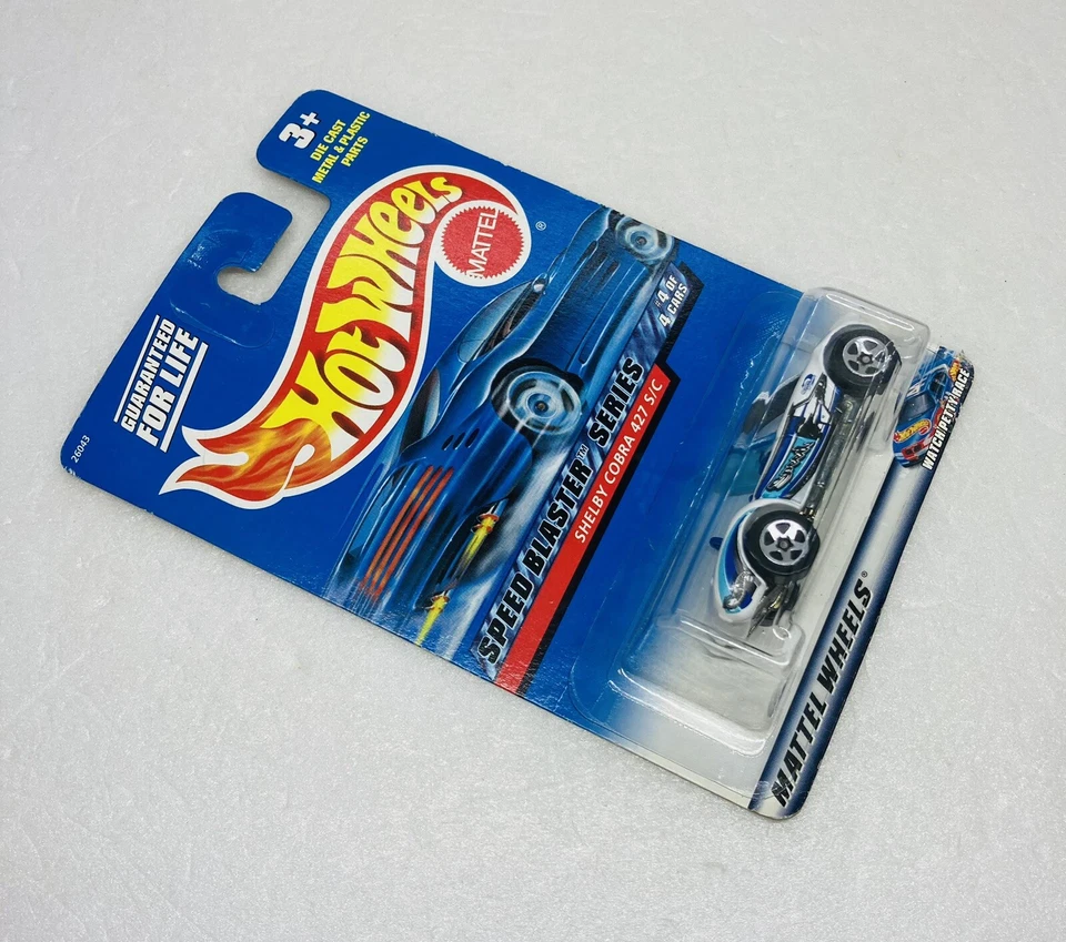 Hot Wheels 2000 Speed Blaster Series #4 Of 4 Cars Shelby Cobra 427 S/C #040 0 - Image 3 of 4