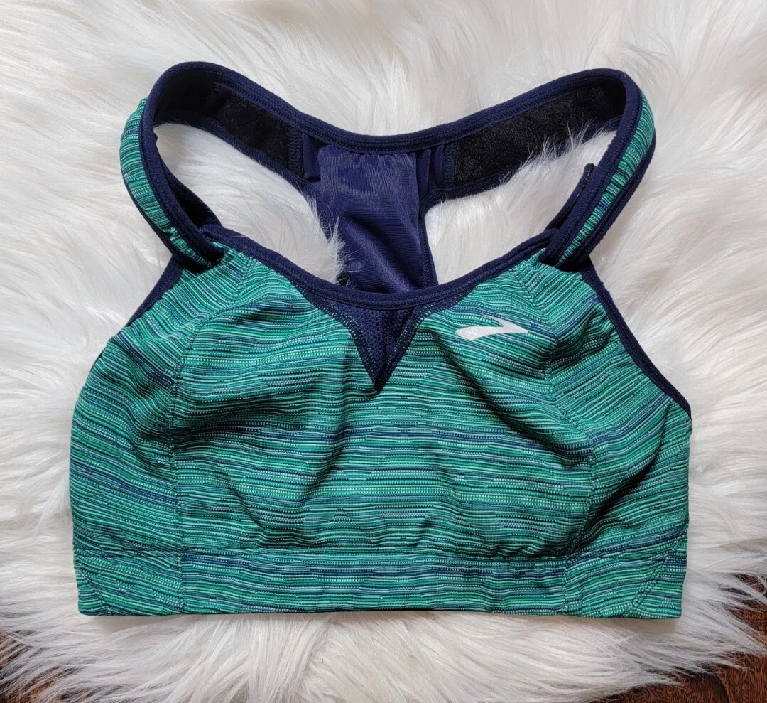 Moving Comfort Brooks Racerback Adjustable Straps Sports Bra Size