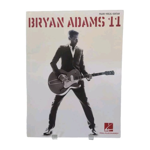 Bryan Adams 11 Sheet Music Song Book Piano vocals Guitar Rock & Roll ...