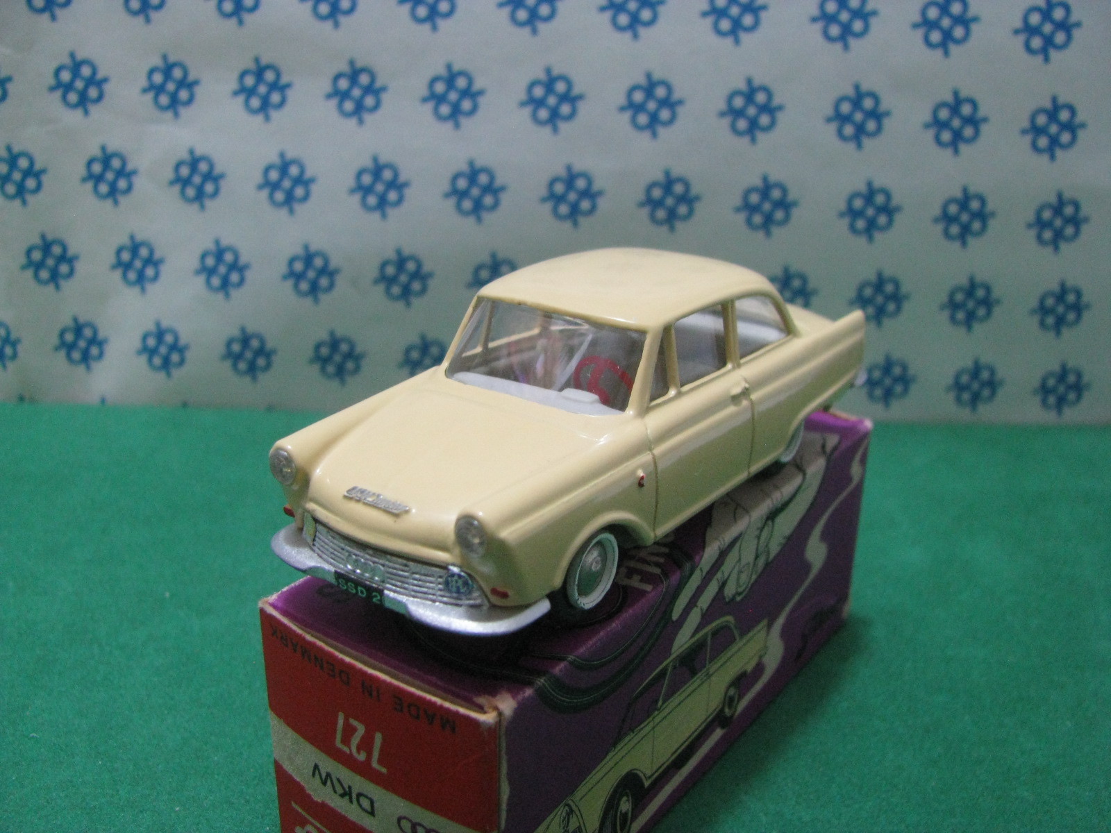 Vintage Tekno 727 C - Dkw-Audi - Denmark Superbe MIB Vintage Tekno 727 C - Dkw-Audi - Denmark Superbe MIB