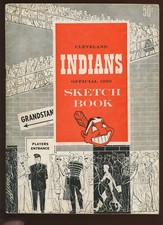 1950 World Champion Cleveland Indians Baseball Yearbook VGEX