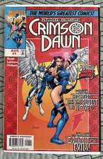 MARVEL COMICS PSYLOCKE AND ARCHANGEL: CRIMSON DAWN #1 1997 (9.0 VF/NM) Larroca
