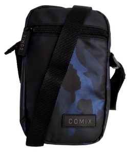 Comix Mini Borsello Tracolla Verticale Camou Metal Blue 64925BL lencicol  Borse a spalla Borse