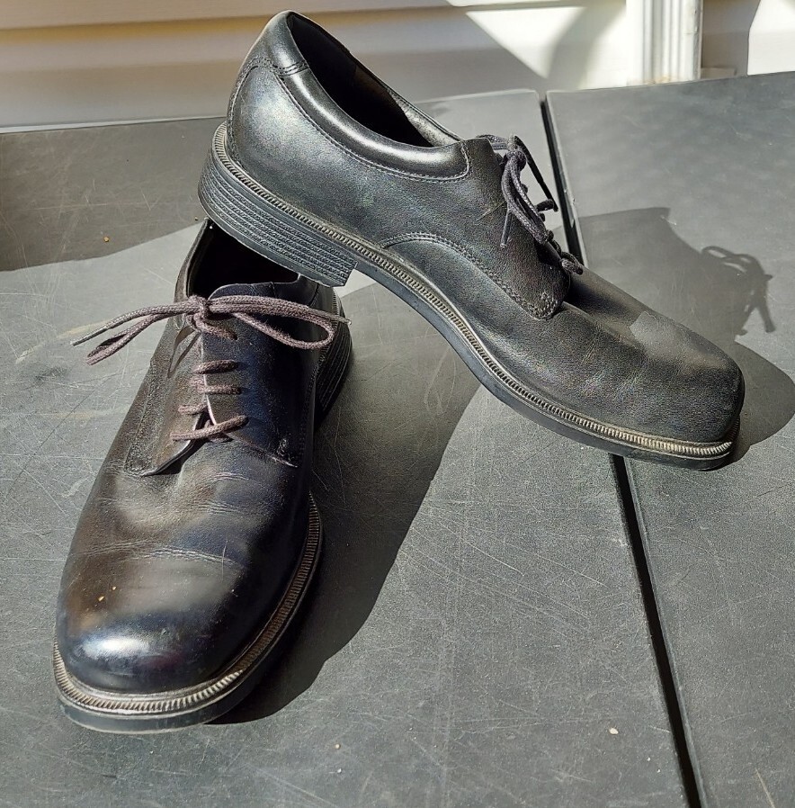 Rockport APM20311 Sz 11W Mens Black Lace Up Dress Shoes | eBay display picture 3