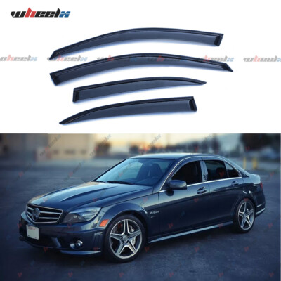 Out-Channel Window Visor Rain GuardsFor Mercedes-Benz C-Class C300 C350 08-14