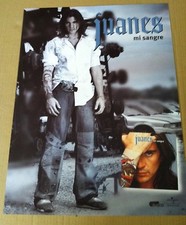 JUANES Rare 2004 PROMO POSTER for Mi Sangre CD Never Displayed USA 24x18 MINT